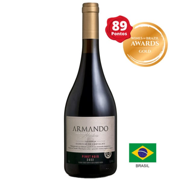 Armando Memória Pinot Noir 750ml com selo